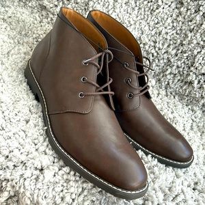 Guess USA Tree Eye Anckle Boot Dark Brown New USA Size 13